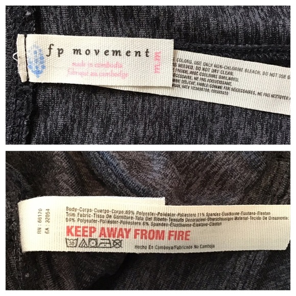 FP Movement Halo Cutout Gray Leggings - Picture 15 of 16